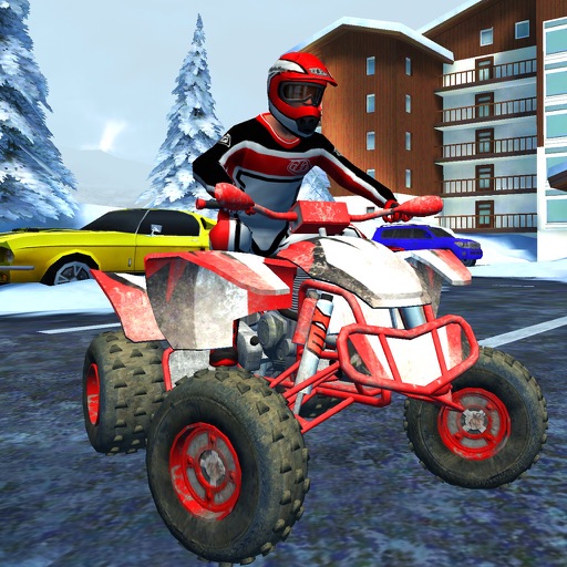 ATV Snow Parking - eXtreme Real Winter Offroad Quad Racing Simulator Game PRO iOS App