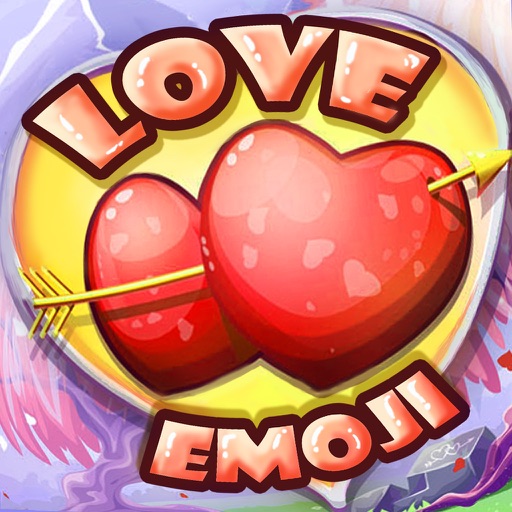 Love Emoji Stickers for Adult Messages & Email on Valentine's Day Icon