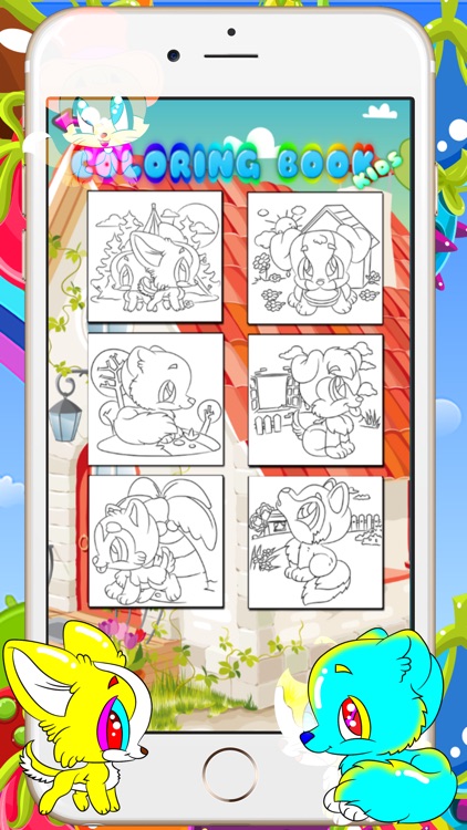 Drawing Painting Puppy - Coloring Books Games For Toddler Kids and Preschool Explorers screenshot-4