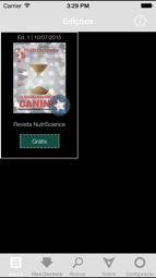 Revista NutriScience Captura de tela 1