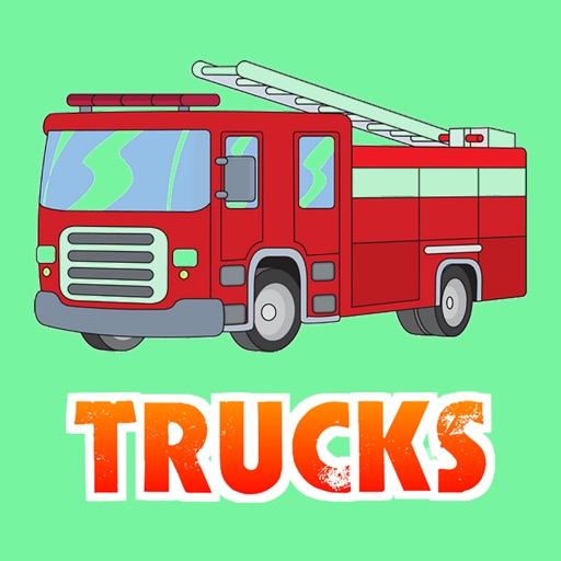 Trucks English For Kids iOS App