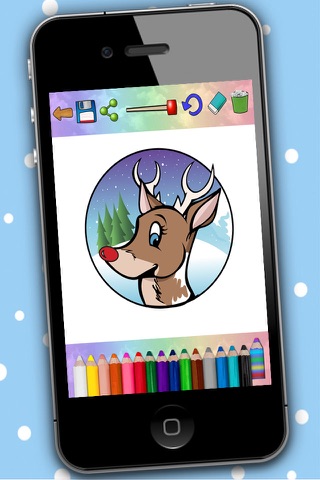 Christmas Coloring Book Pages – Paint & Draw screenshot 4