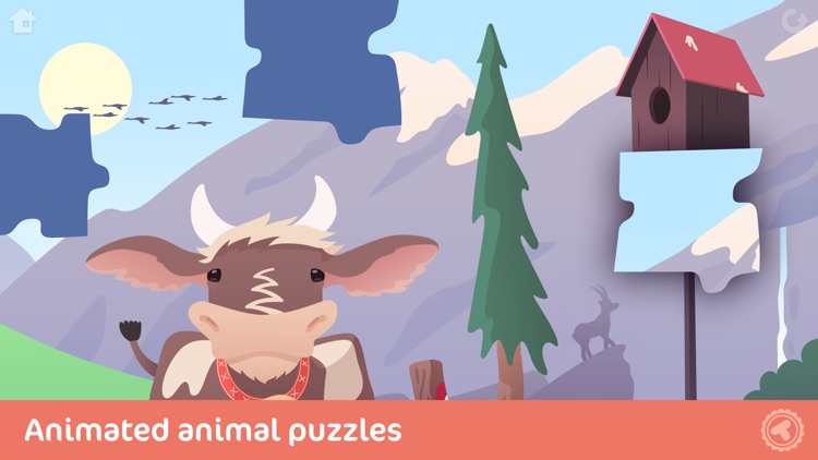 Toonia Puzzle - Animal Jigsaw Puzzle Game for Kids screenshot-0