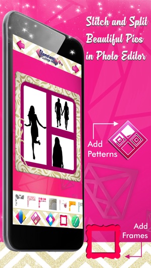 女孩迷人的拼貼製造商 - 添加和削减影楼精美图片(圖2)-速報App