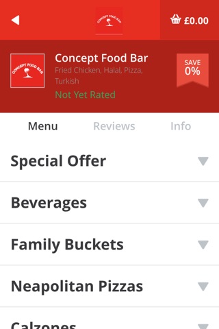 Concept Food Bar screenshot 3