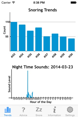 Snore Loop - Track Your Snoring And Sleep Apnea screenshot 2