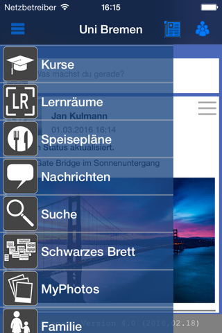 Uni Bremen App screenshot 3