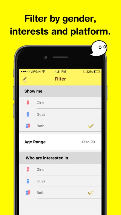 Directory for Snapchat - SC Usernames Finder