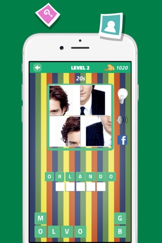 Quiz Word Hollywood Actor Version - All About Guess Fan Trivia Game Free screenshot 3