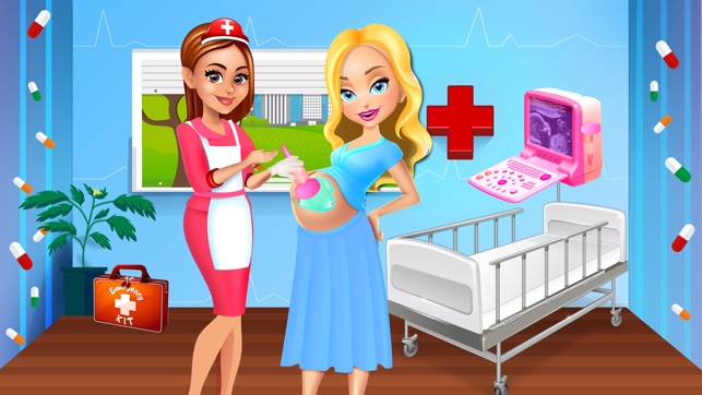 Mommy's Newborn Baby Hospital - Girls Doctor Games(圖2)-速報App