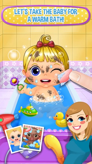 Babysitter Madness - New Baby Care, Spa & Dressup(圖2)-速報App