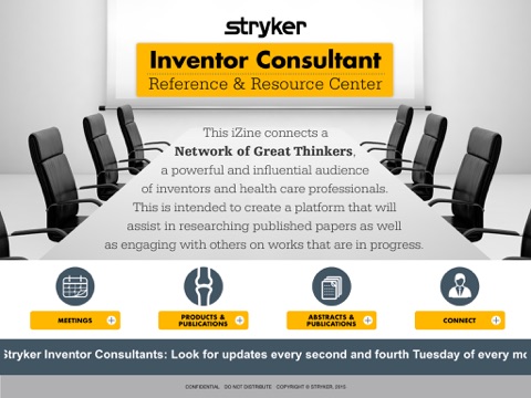 Stryker Inventor Consultant Reference & Resource Center screenshot 2