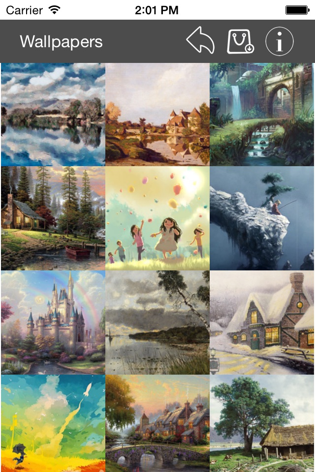 Wallpapers Collection Painting Edition screenshot 2