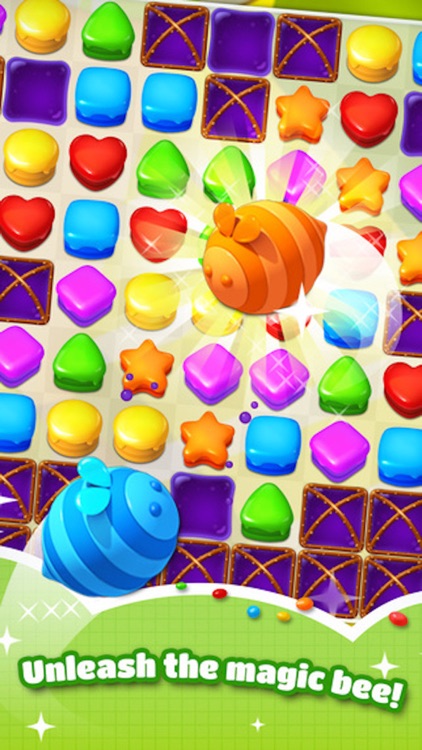 Sweet Cookie Candy - 3 match blast puzzle game