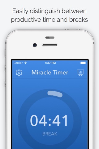 Miracle Timer - Be Productive - Perfect for work and study - Overcome procrastination and build healthy habits screenshot 2