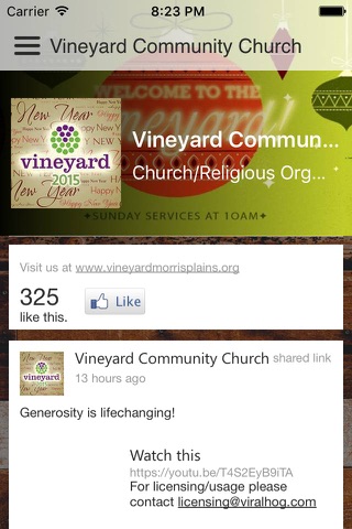 Vineyard Community Church - NJ screenshot 3