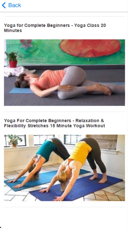 Yoga For Beginners - Yoga Poses and Workouts