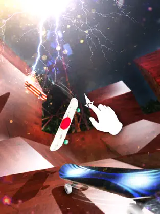 لقطة شاشة 2 3D Skate Park Skateboard Simulator Free iphone