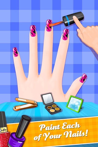Girls Nail SPA - salon games screenshot 3