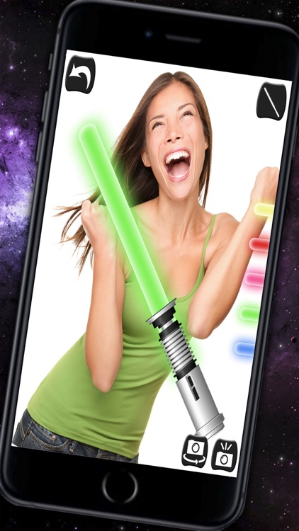 Jedi Lightsaber - Laser sword with sound effects screenshot-0