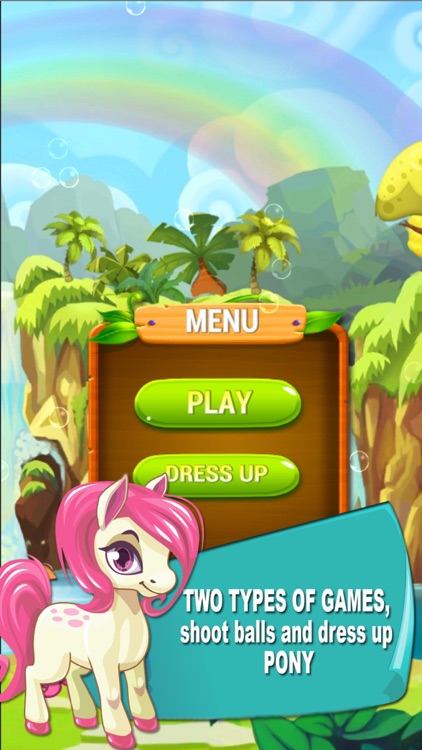 Pony Bubble Shooter DressUp