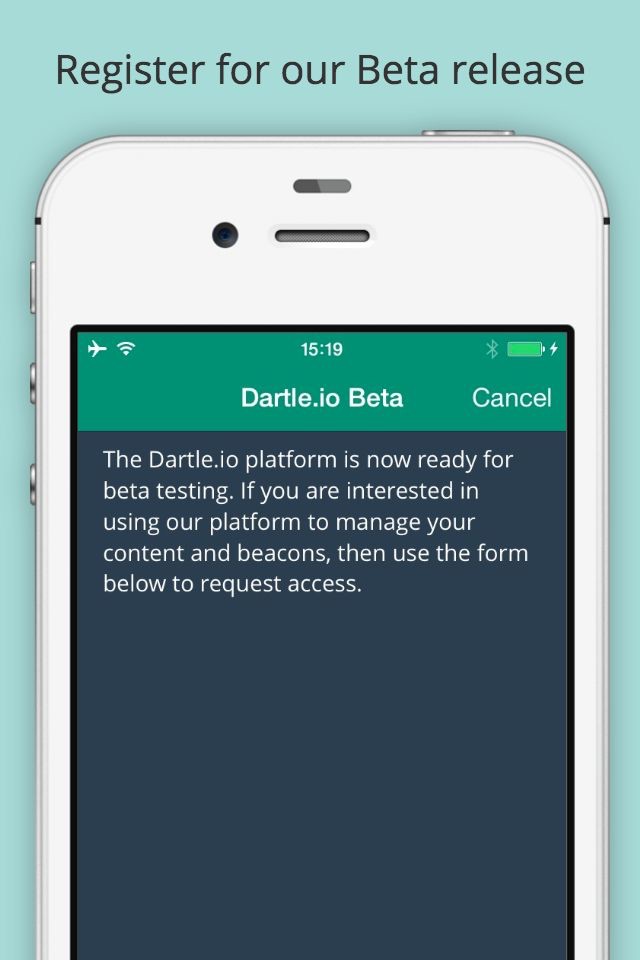 Dartle iBeacon Locator screenshot 4