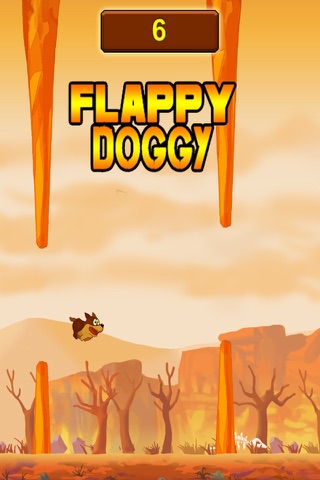 Flappy Doggy - Free Fun Game screenshot 4