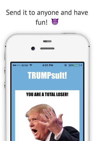 Trumpsult - Insult in Trump style! screenshot 3