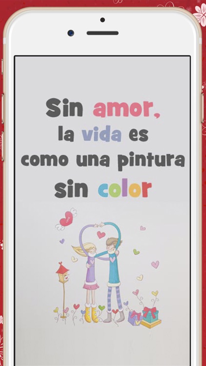 Love quotes in spanish Romantic pictures with messages to conquer screenshot-4