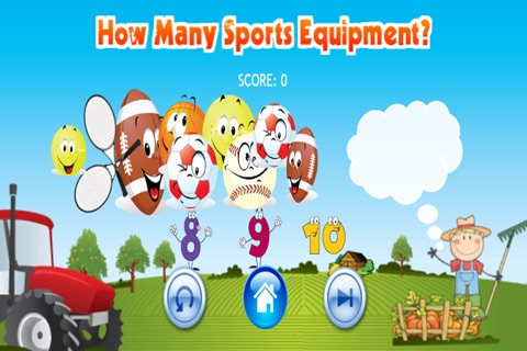 Sports Learning Numbers For Kids screenshot 4