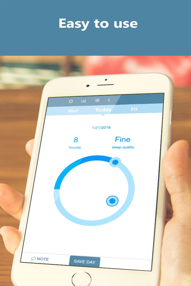 Easy Sleep Diary screenshot 2