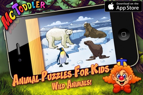 Amazing Wild Animal Puzzles - Premium game for kids and toddlers screenshot 2