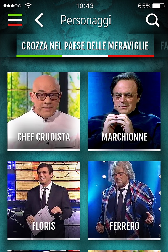 Crozza nel paese delle meraviglie screenshot 3