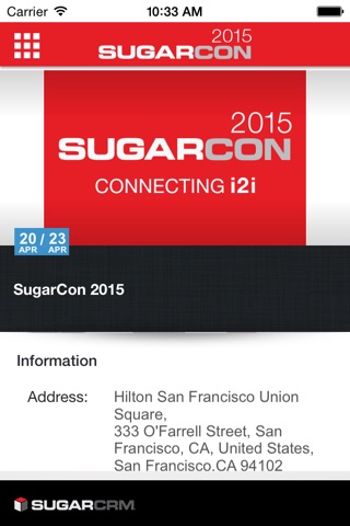 SugarCon 2015 Mobile App screenshot 3