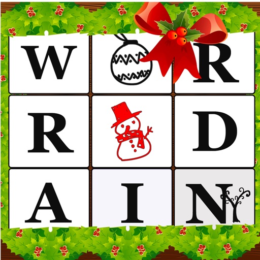 WordBrain Christmas + Guess xmas words and use your brain with family and friends Icon