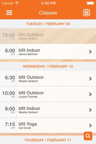 bfit exercise evolved screenshot 3