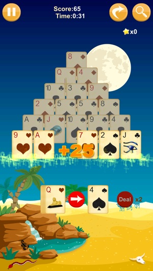 Pyramid Solitaire - A classical card gam