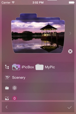 iPicBox - Free Private Photo Vault screenshot 2