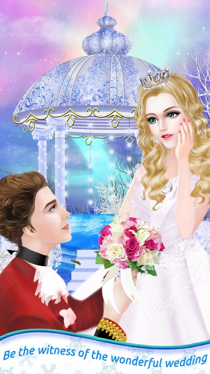 Ice Princess - Magic Wedding Salon with Girls Spa, Makeup & Fantasy Makeover Game