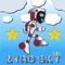 Test your reflexes as your robot Zyro races through the sky, collecting stars and power-ups that give you special powers
