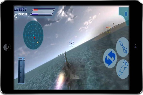 F16 Jet Fighter Air Sky Strike – aircraft missile war simulator screenshot 2