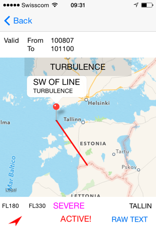 Turbulence Locator screenshot 3