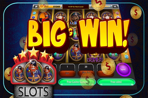 Treasure Slots - Ocean Pirates Casino screenshot 2