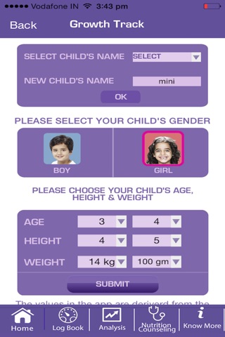 PediaSure Growth Tracker For Children screenshot 3