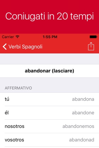 Spanish Verb Conjugator Pro screenshot 4