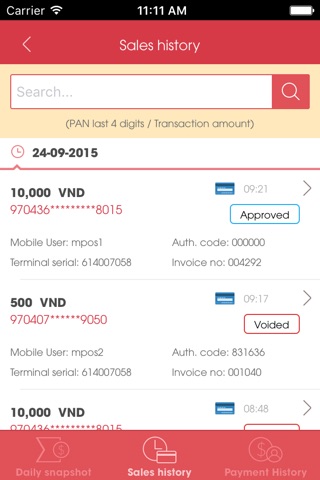 mPoS.vn Manager screenshot 2