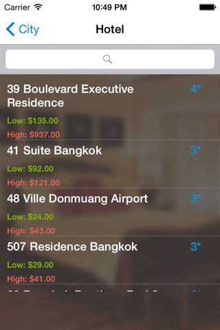 Hotel Price Thailand screenshot 4