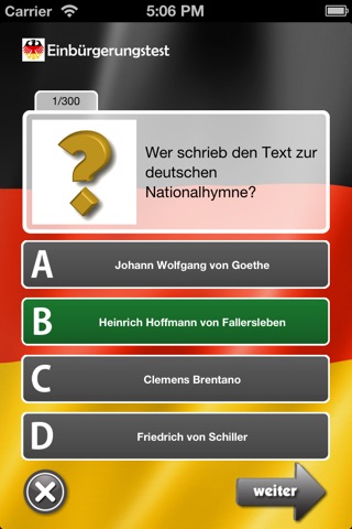 Einbürgerungstest Pro screenshot 3