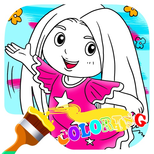 Coloring Book Game for Dora Edition icon