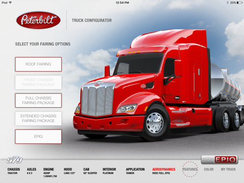 Peterbilt 579 Truck Configurator screenshot 3